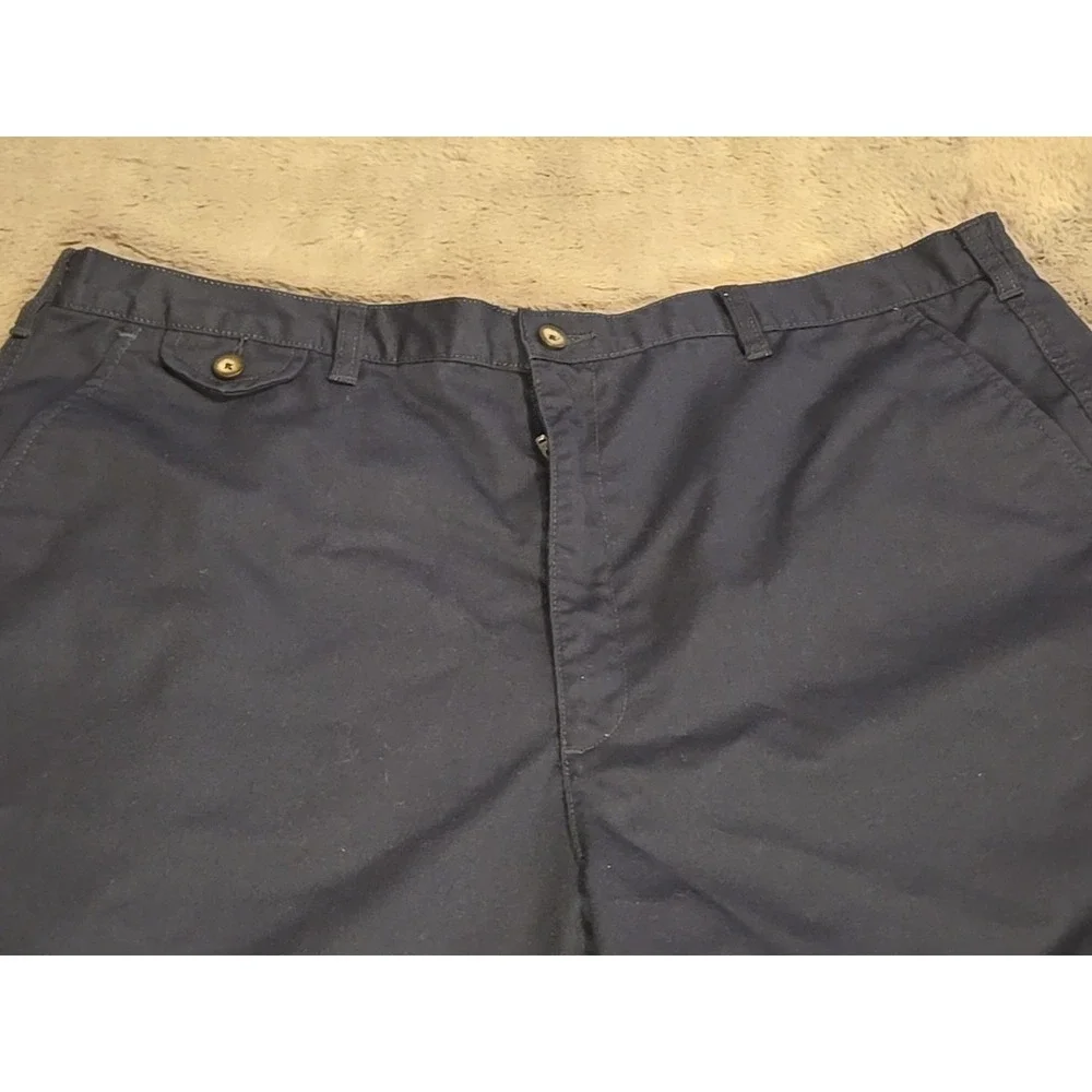 Vtg JCPenney Towncraft Men's Size 42 Blue Walking Shorts 70s 80s Dad Retro Chino